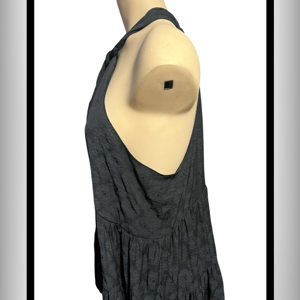 Anthropologie Dark Blue Halter Blouse - Picture 7 of 16